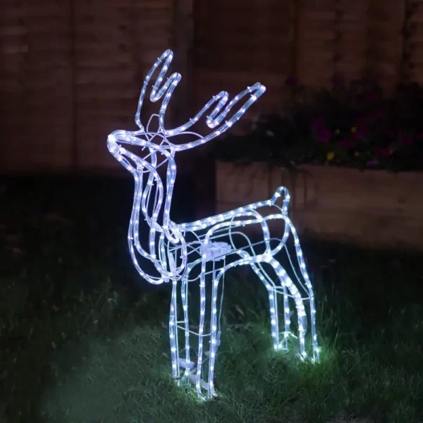 Reno Solar de Navidad "Brillo Festivo"
